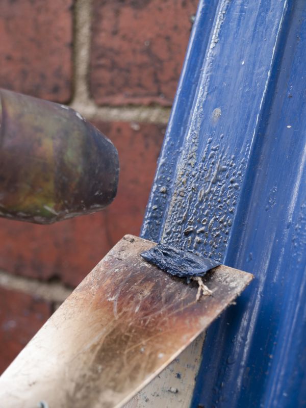 Deck Paint Stripping detail